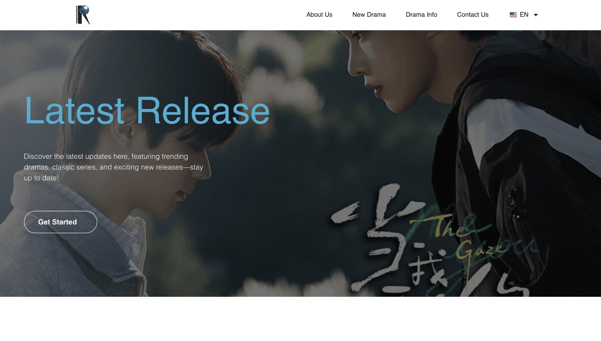 Revamped website homepage, Latest Release